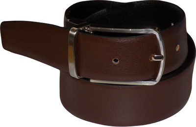 

Style 98 Men Casual Brown, Black Genuine Leather Reversible Belt, Black;brown