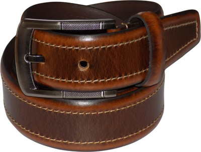 

Kan Men Party Brown Genuine Leather Belt