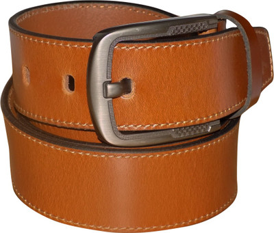 

Style 98 Men Casual Tan Genuine Leather Belt
