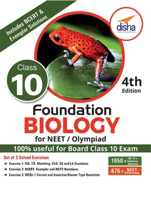 Foundation Biology for Neet/ Olympiad Class 10(English, Paperback, unknown)