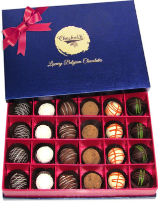 

Chocholik Gift Of 24 Pieces Of Lovable Chocolate Truffles(330 g)