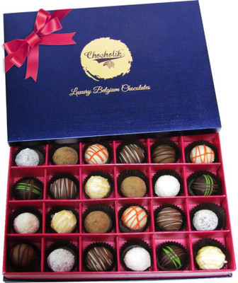 

Chocholik Gift Of 24 Pieces Vintage Choco Cabinet Chocolate Truffles(330 g)