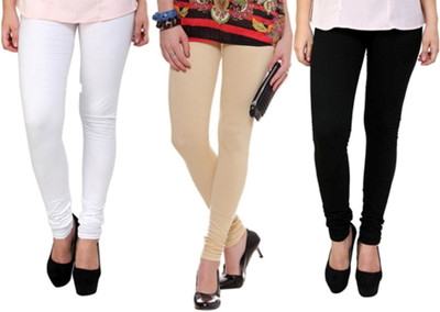 iShop Cotton Lycra Blend Women Churidar