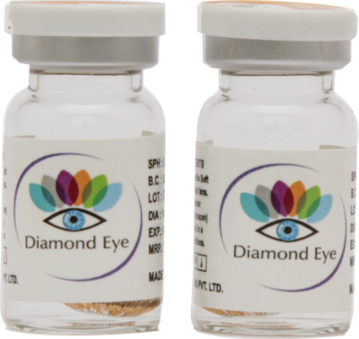 

Diamond Eye DE002(2 Pcs. one year color contact lens Yearly(0, Colored Contact Lenses, Pack of 1)