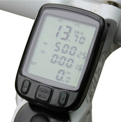 

IZED LCD Magnetic Waterproof Bike Bicycle Speed With 27 Functions Wired Cyclocomputer