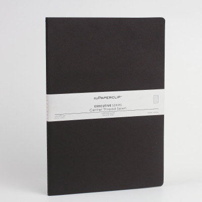 

Mypaperclip A4 Notebook(160 Ruled Pages Executive Series, Black)