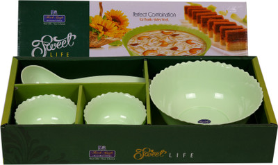 

Rich Craft International Microfibre Bowl Set(Green, Multicolor)