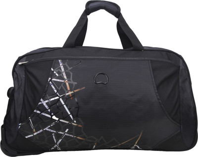 

Delsey Move Soft 55Cm Black Small Duffel Bag Travel Duffel Bag(Black)