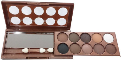 

One Personal Care 10 in 1 | Sivanna Inspired | Matte and Shimmer Combo Series Make Up Palette 13 g(Coral Green, Just Brown, Fairy White, Wild Blue, Melon Beige)