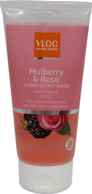 VLCC Mulberry & Rose Face Wash(150 ml) available at flipkart for Rs.128