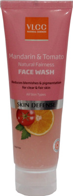 VLCC Mandarin & Tomato Face Wash(75 ml) available at flipkart for Rs.96