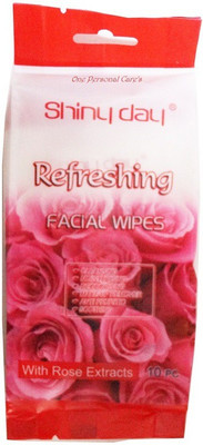 

One Personal Care Refreshing Wipes with Rose extracts | Cosmetic Cleanser | Makeup Remover | Anti-Puritic | Moisturizing | Soothing | Deodorizing(Pack of 10)