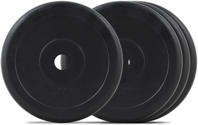 

Skera Rubber 3kg weight plates Black Weight Plate(3 kg)