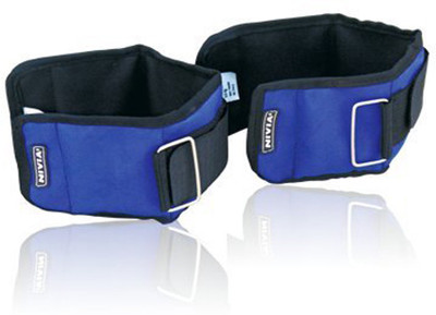 

Nivia 2kg Black, Blue Ankle & Wrist Weight(2 kg)