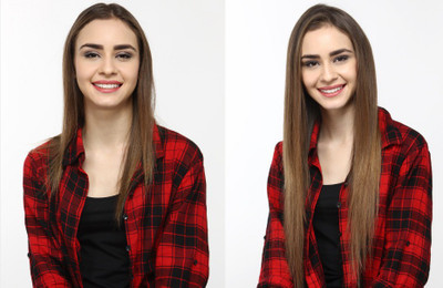

Hairwits 7 Piece Caramel Brown Extensions Hair Extension