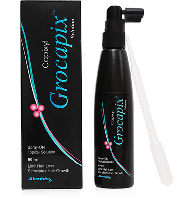 

Alembic Capixyl Grocapix Solution, Spray-ON Topical Solution(60 ml)