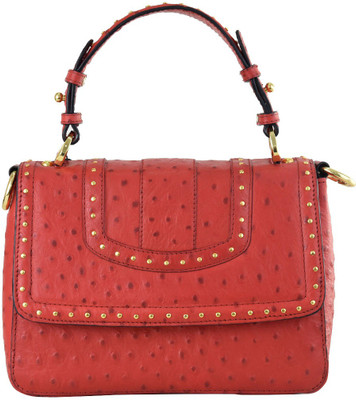 

Da Milano Hand-held Bag(Red)