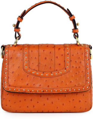 

Da Milano Hand-held Bag(Orange)