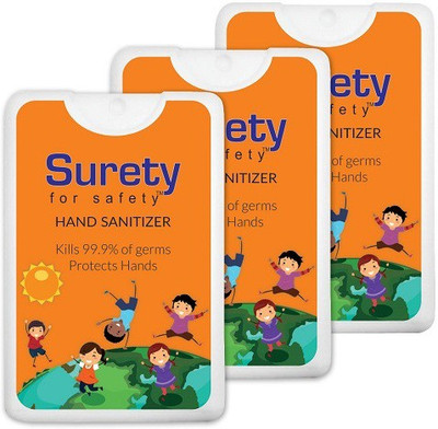 

Surety for Safety Orange (20ml) (Pack of 3)(60 ml, Bottle, Pack of 3)