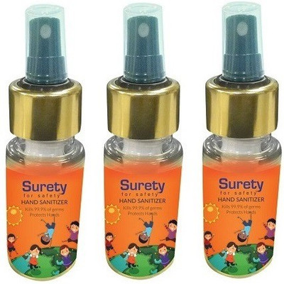 

Surety for Safety Orange (100ml) (Pack of 3)(300 ml, Bottle, Pack of 3)