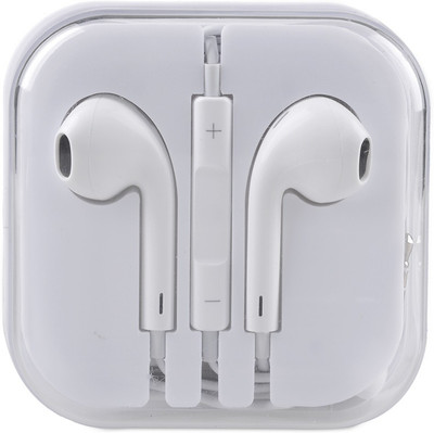 

Ribber RIB074 Wired Headset with Mic(White, In the Ear)