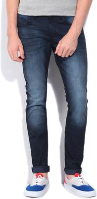 Wrangler Skinny Men's Dark Blue Jeans