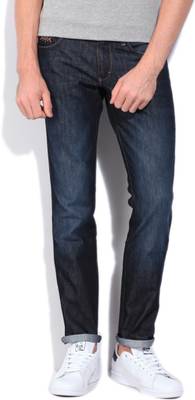 Wrangler Regular Men's Dark Blue Jeans