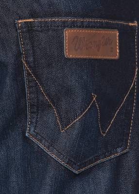 Wrangler Regular Men's Dark Blue Jeans
