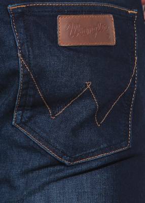 Wrangler Slim Men's Dark Blue Jeans