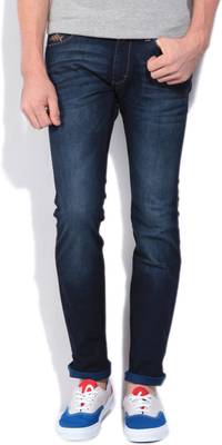 Wrangler Slim Men's Dark Blue Jeans
