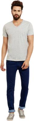 Cladien Slim Men's Dark Blue Jeans