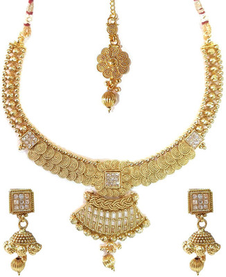 

Zeneme Alloy Jewel Set(Gold)
