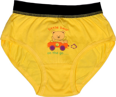

IndiWeaves Brief For Boys(Multicolor Pack of 1, Yellow