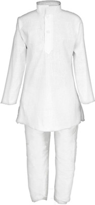 

JBN Creation Boys Festive & Party Kurta and Pyjama Set(White Pack of 1