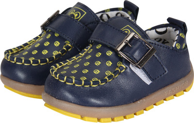 

FabSeasons Boys Velcro Loafers(Blue