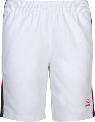 

Aurro Short For Boys Sports Solid Polyester(White, Pack of 1