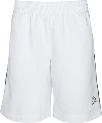 

Aurro Short For Boys Sports Solid Polyester(White, Pack of 1
