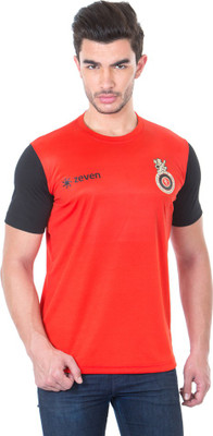 

Royal Challengers Bangalore Solid Men's Round Neck Red T-Shirt