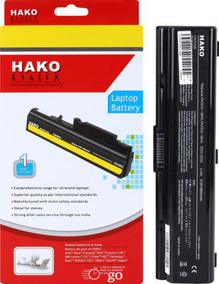 

Hako Toshiba PA3534U 6 Cell Laptop Battery