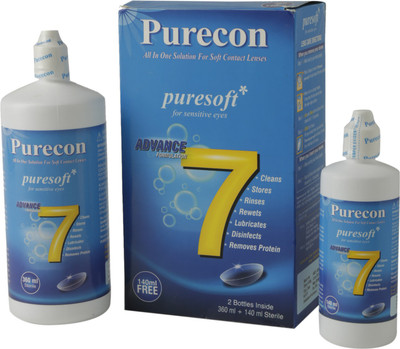 

Purecon Puresoft Combo Cleaning Solution(500 ml)