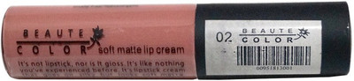 

One Personal Care Claire Inspired | Soft Matte Lip Cream | Pout Color 02(Fuzzy Brown)