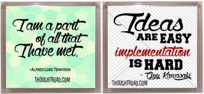 

Thoughtroad PART OF IMPLEMENTATION Fridge Magnet Pack of 2