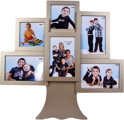 

Shree Shyam Crafts Generic Photo Frame(Gold, 6 Photos)