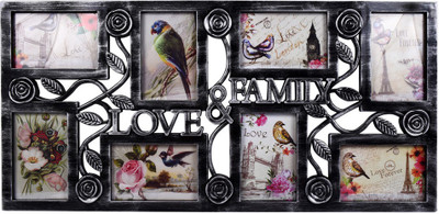 

Shree Shyam Crafts Generic Photo Frame(Silver, 8 Photos)