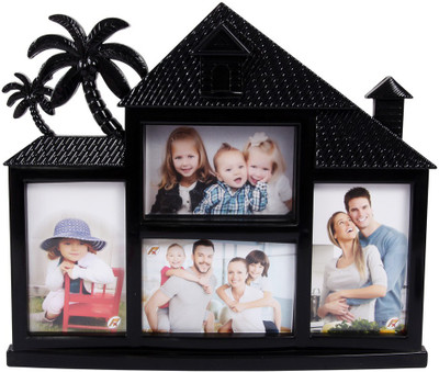 

Shree Shyam Crafts Generic Photo Frame(Black, 4 Photos)