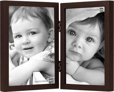 

Uncommon Stuffs Acrylic Photo Frame(Brown, 2 Photos)