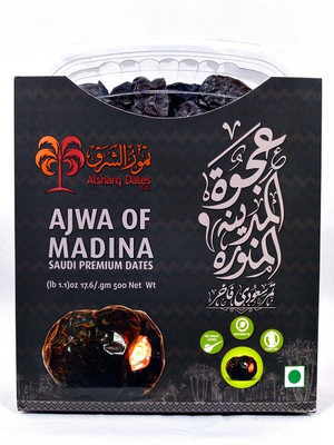

Tomoor AJWA OF MADINA 500GM Dry Dates(12 g, Box)