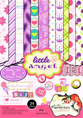 

PAPERICIOUS DESIGNER PRINTED A4 A4 paper(Set of 1, Multicolor)