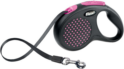 

Flexi Design M-L Tape 5m 500 cm Dog Strap Leash(Multicolor)