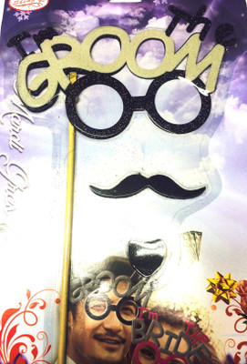

Funcart PARTYPROPGROOM01 Photo Booth Board(Party, Birthday, Wedding, Graduation)